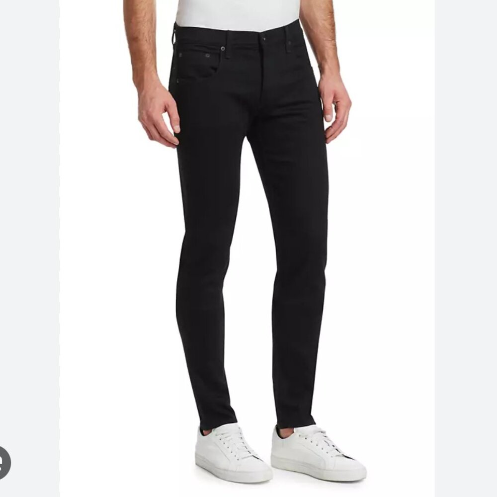 RAG & BONE | Men's Black Standard Issue Extra Slim Jeans (Size 28)